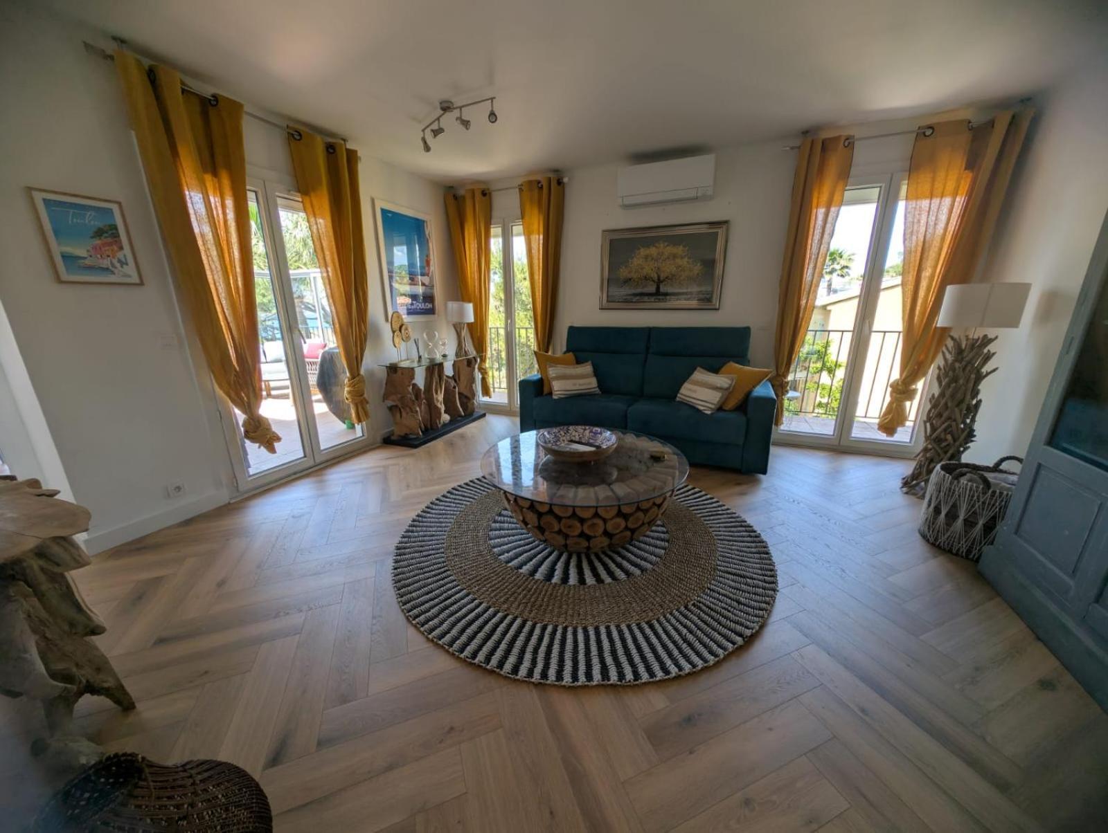 Vue Mer Grande Terrasse Plage A 2 Min A Pieds Sanary-sur-Mer Exterior foto